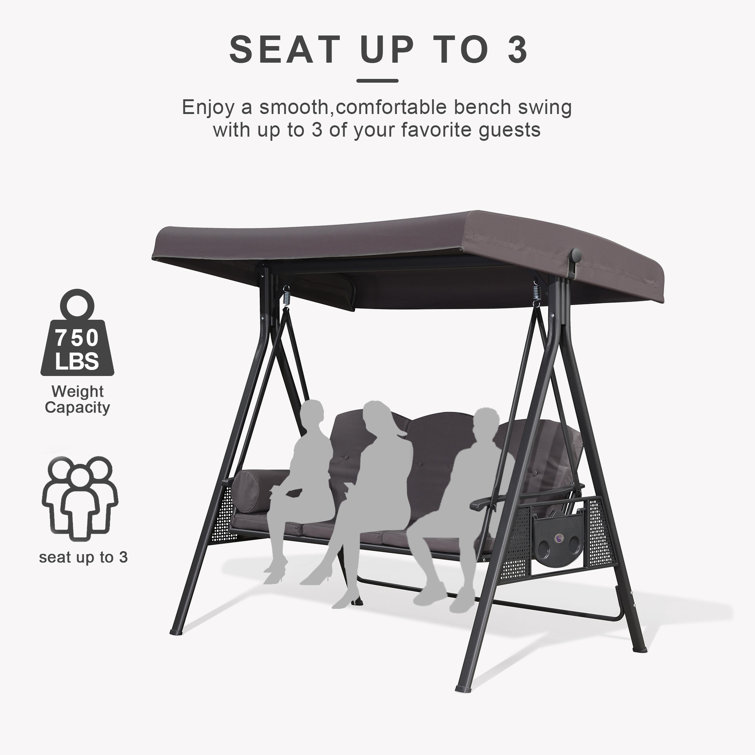 Wayfair 3 seater discount swing